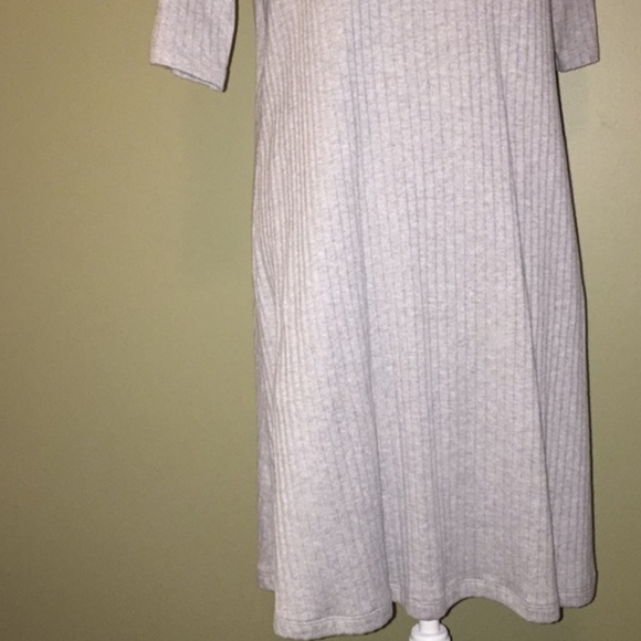 Uniqlo cotton ribbed tee shirt dress - Picture 3 of 7